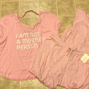 Super silky soft Jammie set